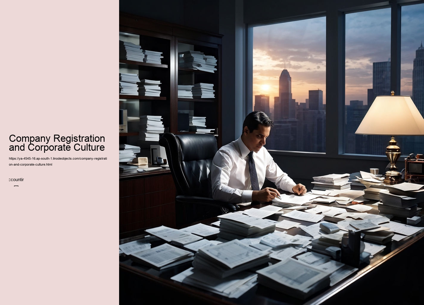 Company Registration and Corporate Culture